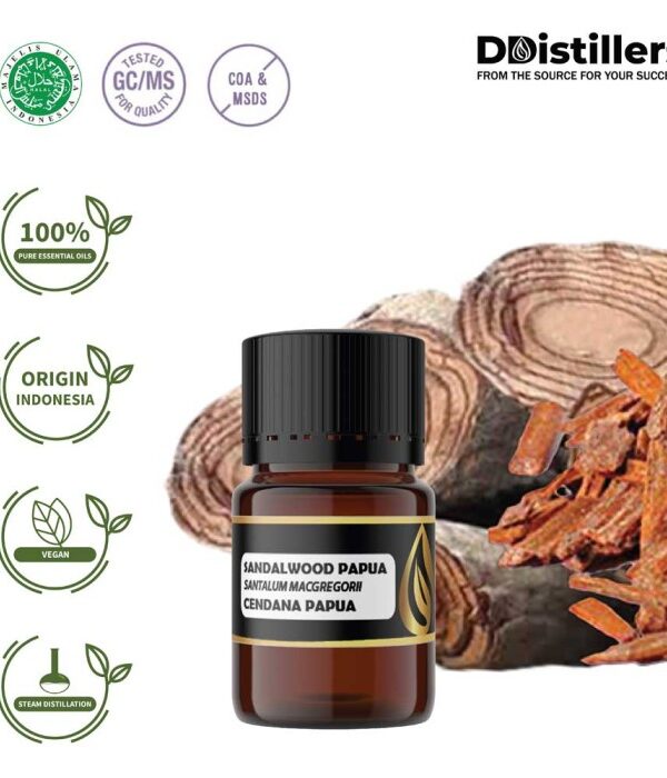 Sandalwood (Papua) / Cendana Papua Essential Oil Pure 100%, 2-10ML GS
