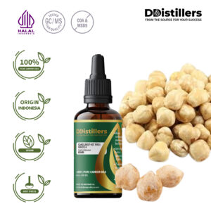 Candlenut / Kemiri Hot Press Grade A Carrier Oil Pure 100%, 50-100ML GS