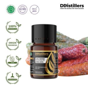 Long Pepper (Java) / Cabai Jawa / Cabai Jamu Essential Oil Pure 100%, 2-10ML GS
