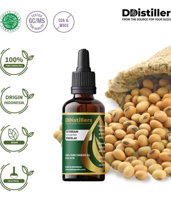 Soybean / Kedelai Carrier Oil Pure 100%,  50-100ML GS