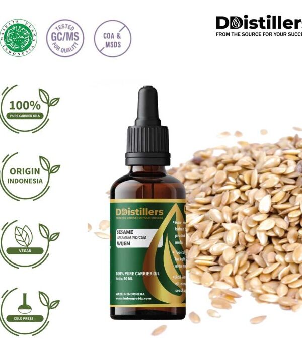 Sesame / Wijen Carrier Oil Pure 100%, 50-100ML GS