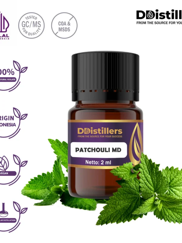 Patchouli MD Natural Isolate Oil Pure 100%, 2ML GS
