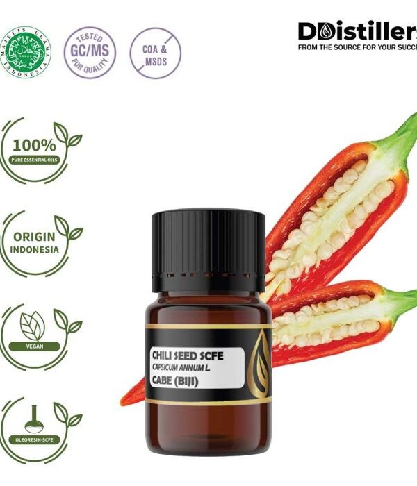 Chili Seed / Biji Cabe Essential Oil Pure 100%, 2-10ML GS