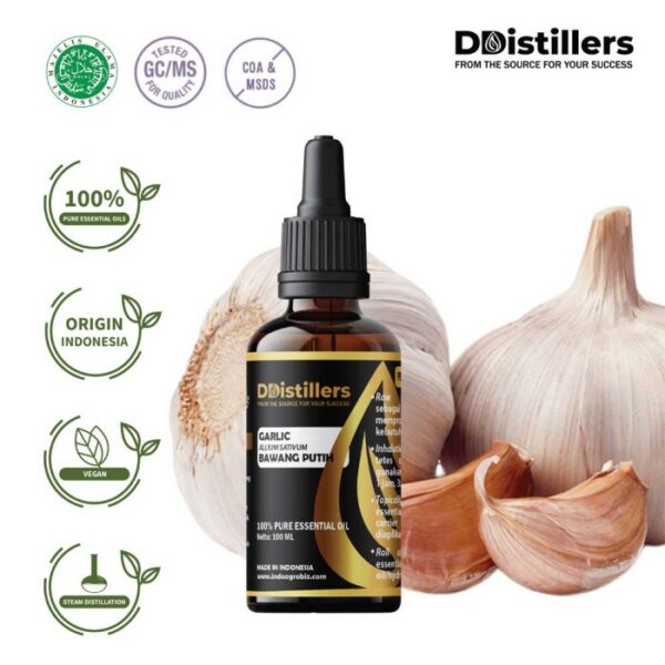 Garlic / Bawang Putih Essential Oil Pure 100%, 50-100ML GS
