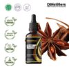 Star Anise (Fruit) / Bunga Lawang / Adas Bintang Essential Oil Pure 100%, 50-100ML GS