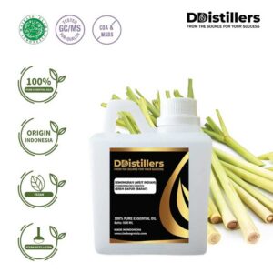 31bc2e19fc364911bc86ddc8aec7c092-1.jpg Lemongrass (West Indian) / Sereh Dapur Barat Essential Oil Pure 100%, 500ML-1L HDPE/SS