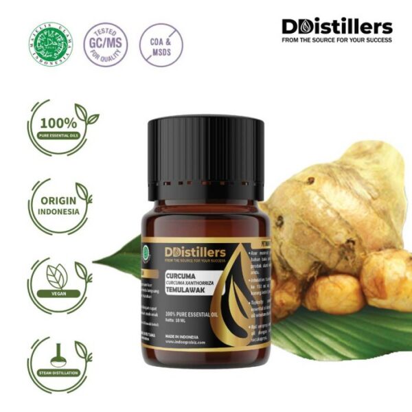 32bb1b21af844de29d2067dbe802dec2.jpg Curcuma / Temulawak Essential Oil Pure 100%, 2-10ML GS