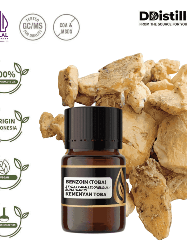 Benzoin (Toba) / Kemenyan Toba Absolute Oil Pure 100%, 2-10ML GS