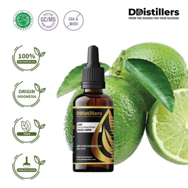 34d6eab97ac94df987153f0c567459c6.jpg Lime / Jeruk Nipis Essential Oil Pure 100%, 50-100ML GS