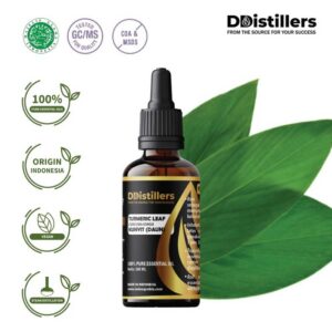 Turmeric Leaf / Daun Kunyit Essential Oil Pure 100%, 50-100ML GS
