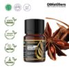 Star Anise (Fruit) / Bunga Lawang / Adas Bintang Essential Oil Pure 100%, 2-10ML GS