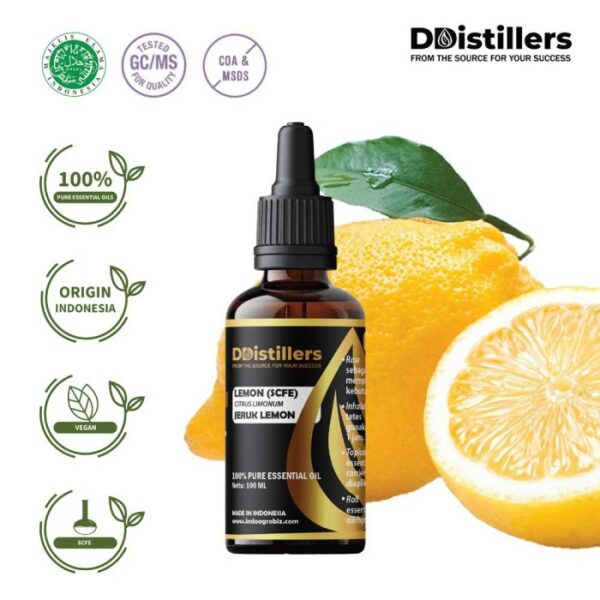 3d54337cd4f74739a8bf29da75dba7e3.jpg Lemon (SCFE) / Lemon Essential Oil Pure 100%, 50-100ML GS