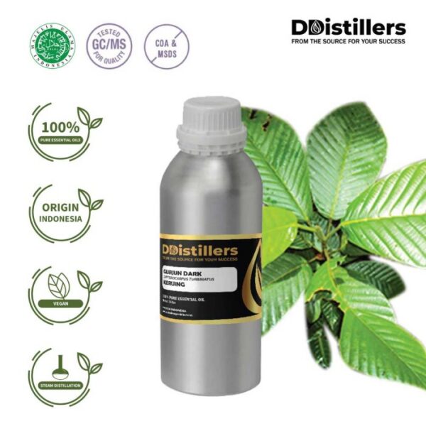 3ea77fe9c2854b63a09e4251aabfdcbf.jpg Gurjun Dark / Keruing Essential Oil Pure 100%, 500ML-1L HDPE/SS