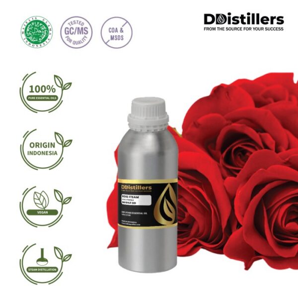 3f3d17792399480d8da54385f5a5fcd9.jpg Rose Steam / Mawar Essential Oil Pure 100%, 0.5KG SS