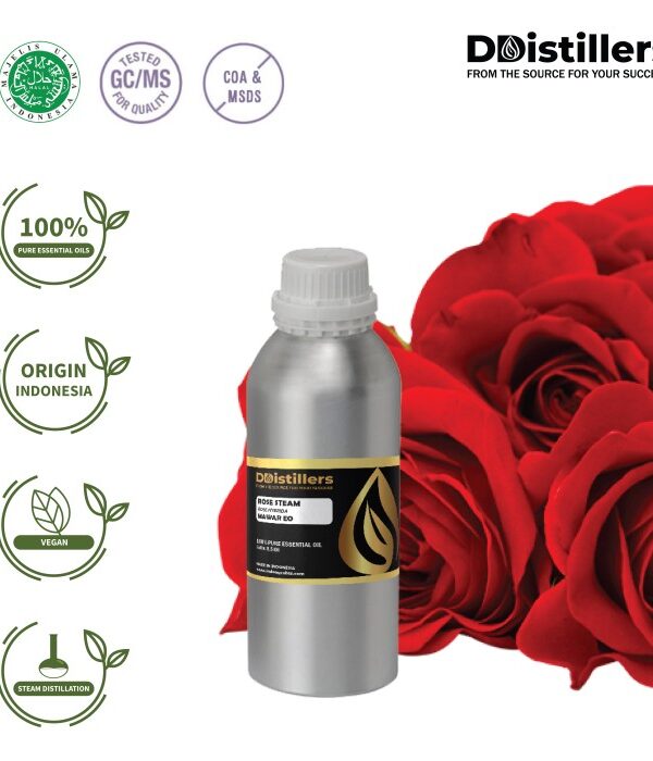 Rose Steam / Mawar Essential Oil Pure 100%, 0.5KG SS