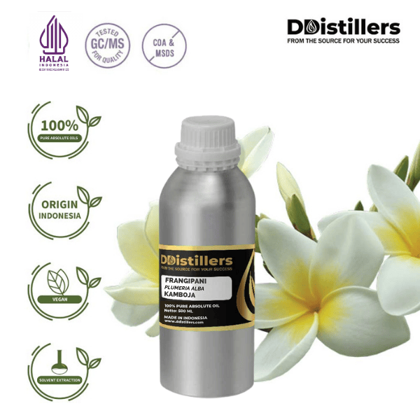 45732f72e0eb422eb28266630c070145.png Frangipani / Kamboja Absolute Oil Pure 100%, 500ML-1L HDPE/SS