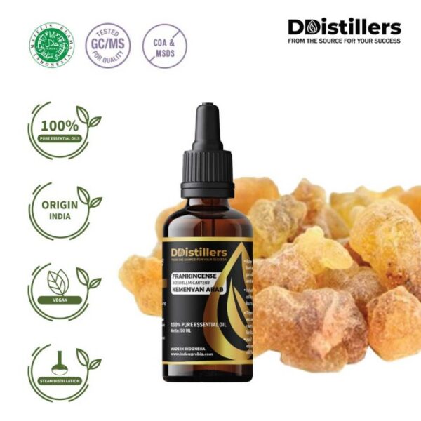 Frankincense (Somalia) / Kemenyan Arab - Somalia Essential Oil Pure 100%, 50-100ML GS