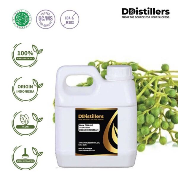 46e11b2a7b1a492db3bd6b3d55e17242.jpg May Chang / Kilemo / Krangean Essential Oil Pure 100%, 500ML-1L HDPE/SS