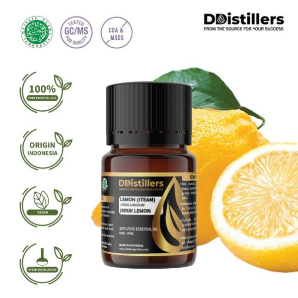 47193a1019b449cdbcdfc1533f050c06.jpg Lemon (Steam) / Lemon Essential Oil Pure 100%, 2-10ML GS