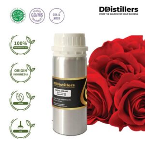 Rose Steam / Mawar Essential Oil Pure 100%, 50-250ML GS/SS