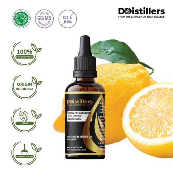 D'Limonene Natural Isolate Oil Pure 100%, 50-100ML GS