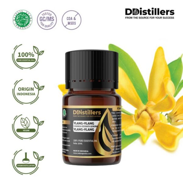 Ylang-Ylang / Kenanga Essential Oil Pure 100%, 2-10ML GS