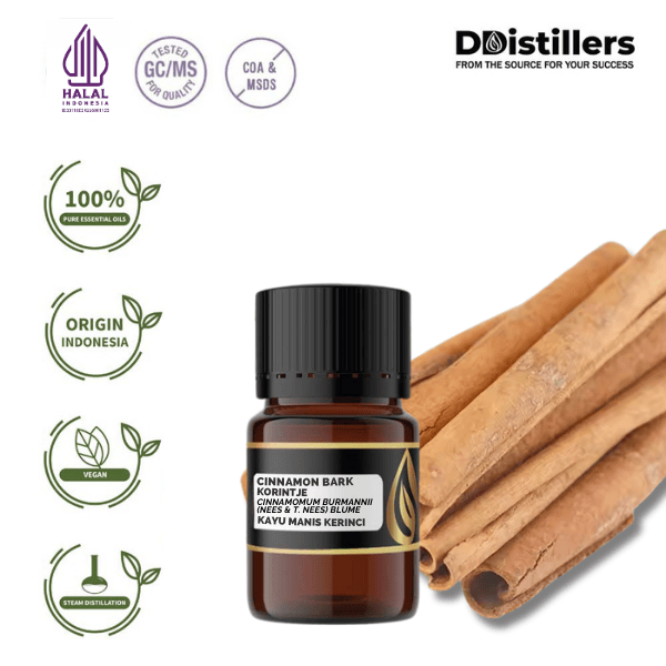 4d08194fcf27457594d8a8c34df14741.png Cinnamon Bark Korintje / Kulit Kayu Manis Kerinci Essential Oil Pure 100%, 2-10ML GS