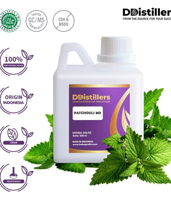 Patchouli MD Natural Isolate Oil Pure 100%, 500ML-1L HDPE