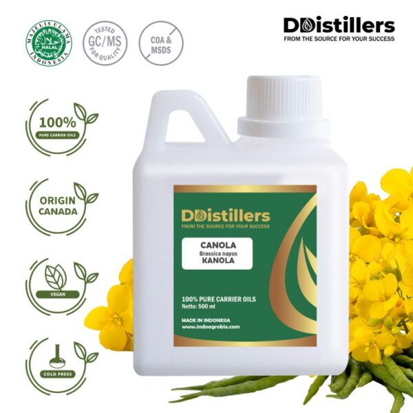 537e1da08ee44357872fddd06f969ccc.jpg Canola / Canola Carrier Oil Pure 100%, 500ML-1L HDPE
