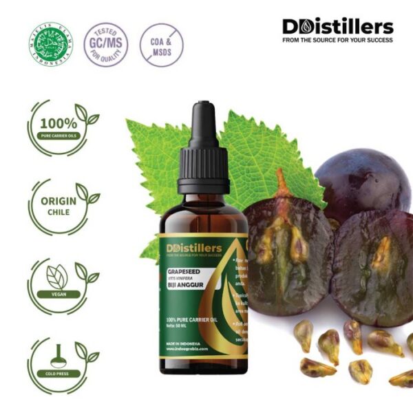 53a6b5c29b024077a6795e3011451e6e.jpg Grapeseed / Biji Anggur Carrier Oil Pure 100%, 50-100ML GS