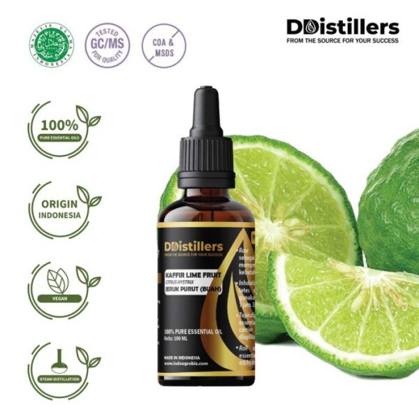 549b89331dd14be29a97daa32b3eddd3-3.jpg Kaffir Lime Fruit / Buah Jeruk Purut Essential Oil Pure 100%, 50-100ML GS