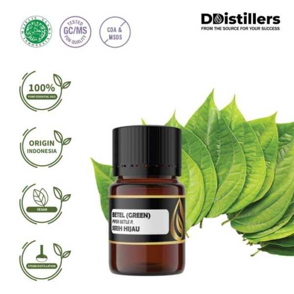 Betel (Green) / Sirih Hijau Essential Oil Pure 100%, 2-10ML GS