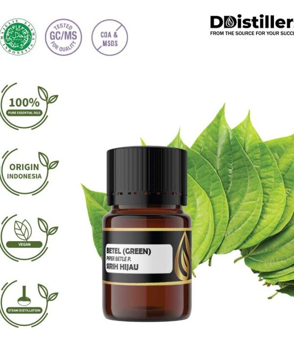 557058ab671e4f348edd07cc3e5fbaf7.jpg Betel (Green) / Sirih Hijau Essential Oil Pure 100%, 2-10ML GS