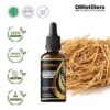 Vetiver (Gold) / Akar Wangi Emas Essential Oil Pure 100%, 50-100ML GS