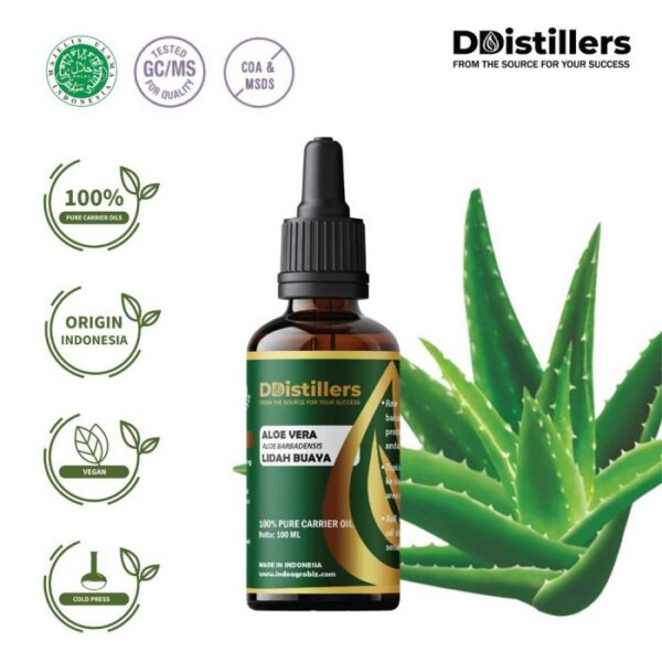 Aloe Vera / Lidah Buaya Carrier Oil Pure 100%, 50-100ML GS