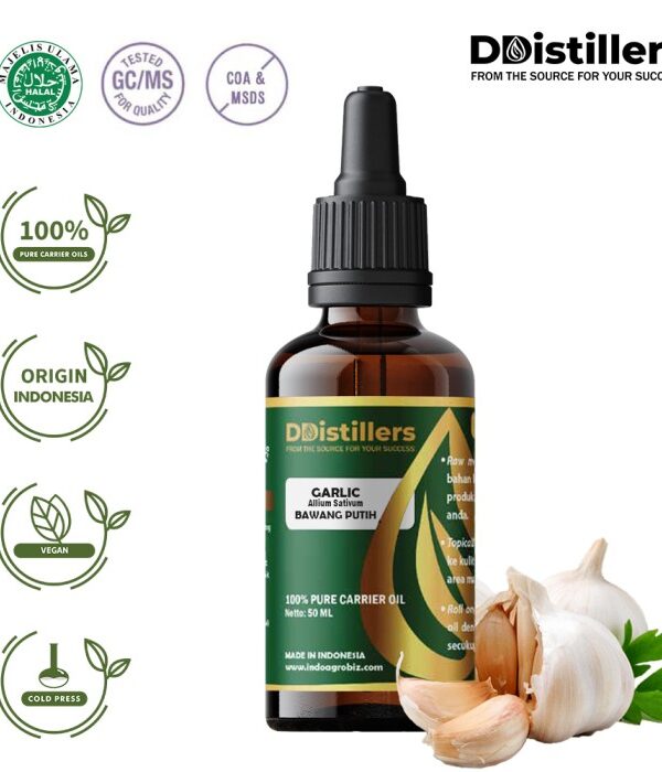 Garlic / Bawang Putih Carrier Oil Pure 100%, 50-100ML GS