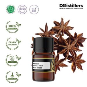 Aniseed / Anise / Adas Manis Essential Oil Pure 100%, 2-10ML GS