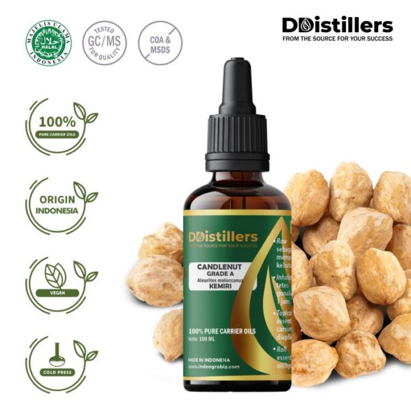5e99fea6409644a4a5d22afac6a26df5.jpg Candlenut / Kemiri Cold Press Grade A Carrier Oil Pure100%, 50-100ML GS