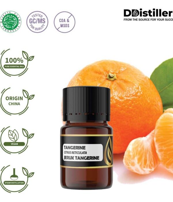 Tangerine / Jeruk Mandarin Essential Oil Pure 100%, 2-10ML GS