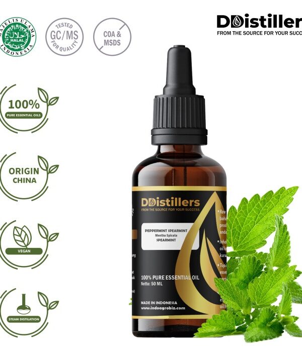 Peppermint (Spearmint) / Spearmint Essential Oil Pure 100%, 50ML-100 GS