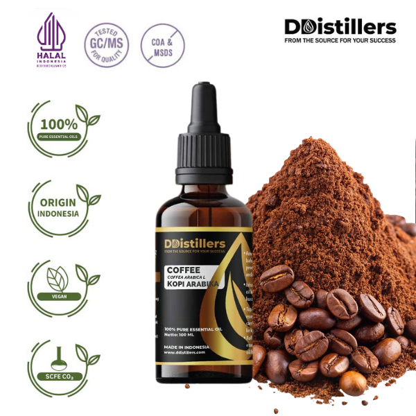 62fcc81f32814365933065c954d50296.png Coffee / Kopi Arabika Essential Oil Pure 100%, 50-100ML GS