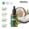 Coconut / Kelapa Natural Carrier Oil Pure 100%, 50-100ML GS