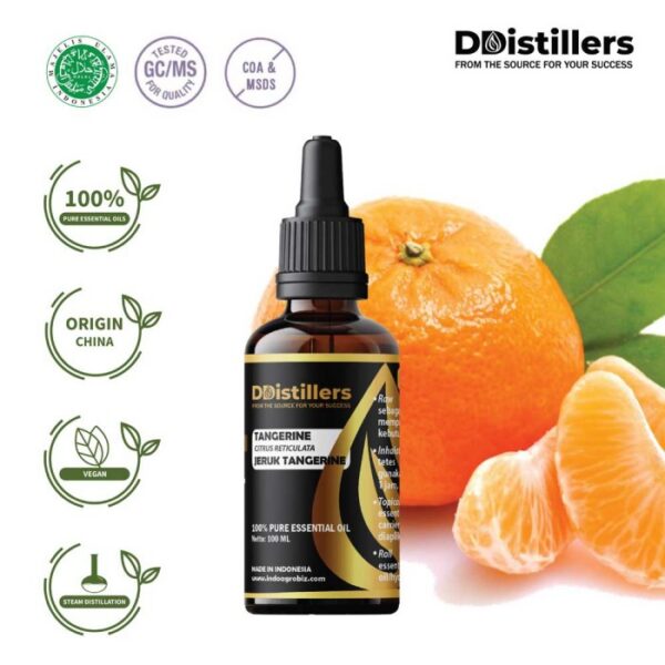 Tangerine / Jeruk Mandarin Essential Oil Pure 100%, 50-100ML GS