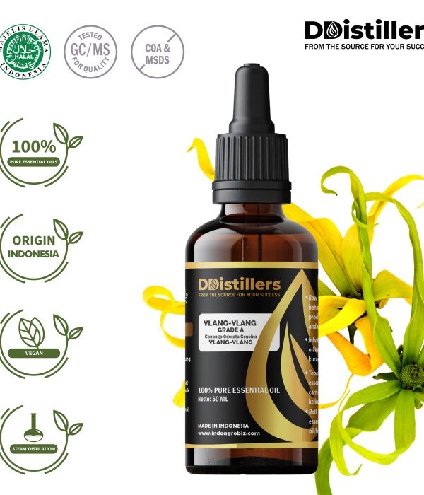 Ylang-Ylang / Kenanga Grade A Essential Oil Pure 100%, 50-100ML GS