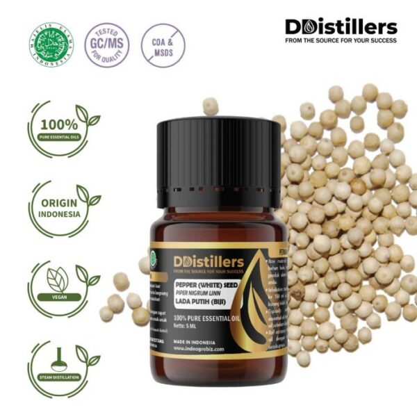 66b00b25b26b49c3a983597bf00c74a0.jpg Pepper (White) Seed / Biji Lada Putih Essential Oil Pure 100%, 2-10ML GS