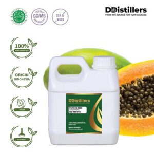 Papaya Seed / Biji Pepaya Carrier Oil Pure 100%, 500ML-1L HDPE