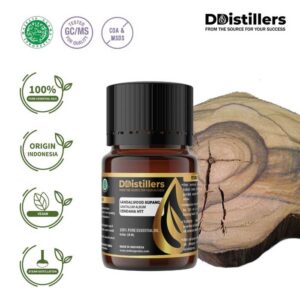 Sandalwood (Kupang) / Cendana NTT Essential Oil Pure 100%, 2-10ML GS