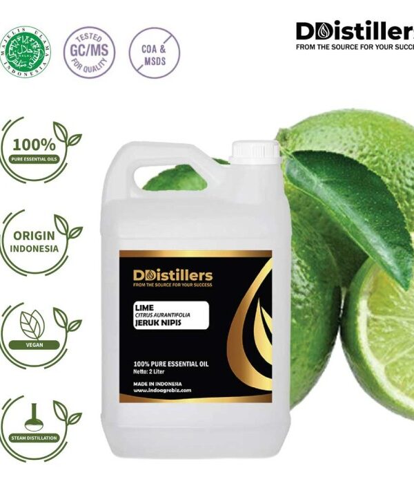 6b3cd860c1c746078364fd33e6aaf3ce.jpg Lime / Jeruk Nipis Essential Oil Pure 100%, 2L HDPE