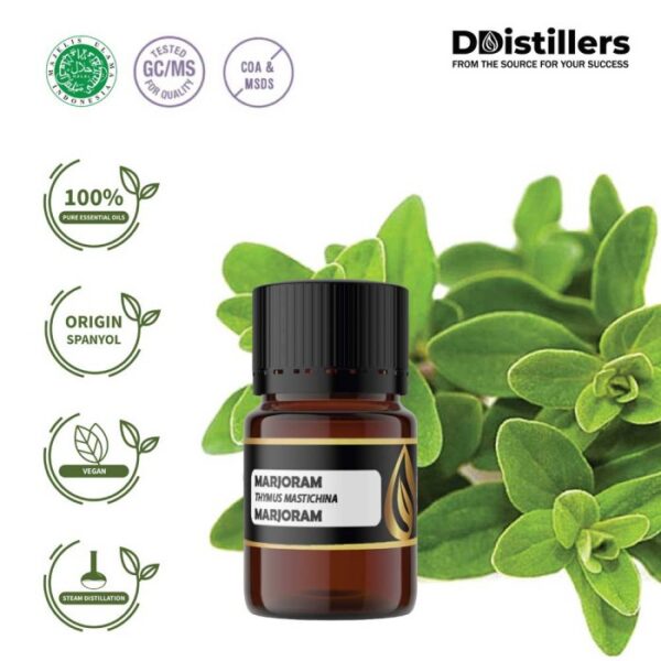 6c0bc841a52b4670b0a7b53b53157605.jpg Marjoram / Marjoram Essential Oil Pure 100%, 2-10ML GS