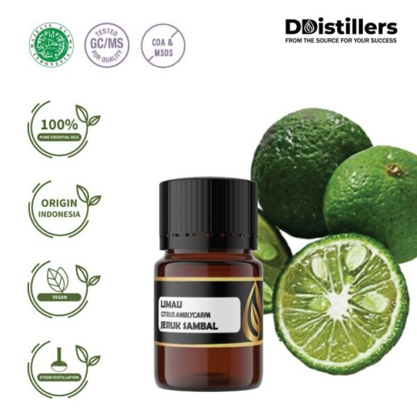 6d43a30095ea43339a0295d1c7c0ace8.jpg Limau / Jeruk Sambal Essential Oil Pure 100%, 2-10ML GS